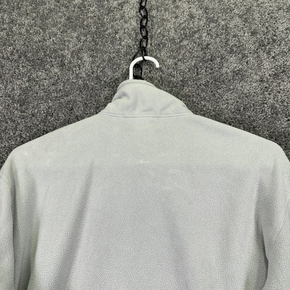 The North Face Sweatshirt Mens Small Gray Fleece 1/4 Zip Pullover Hiking